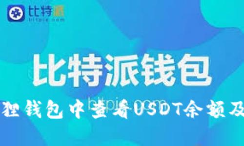 如何在狐狸钱包中查看USDT余额及交易记录
